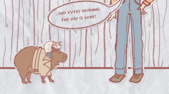 Kitty Cat & Kabbie Capybara in The Case of the Missing Hay Kitty Cat & Kabbie Capybara in The Case of the Missing Hay